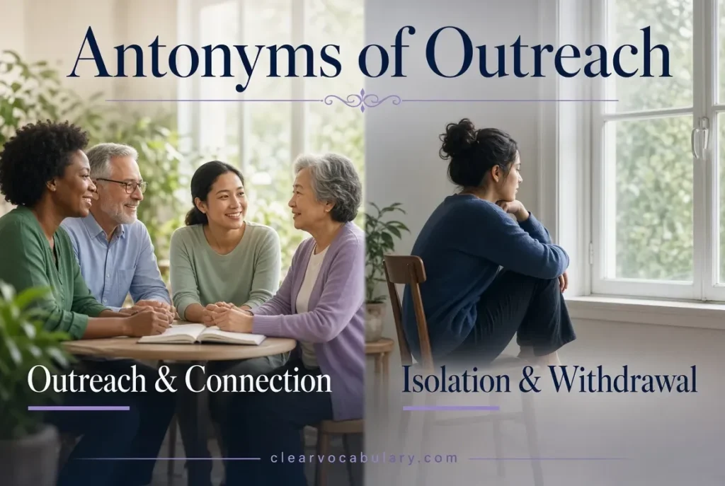 Antonyms of Outreach