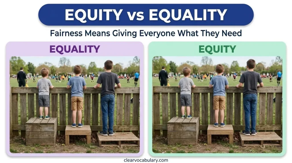 Equity vs Equality