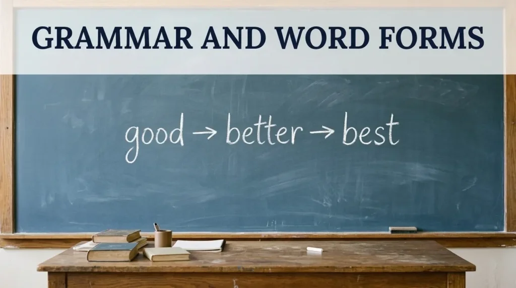 Grammar and Word Forms