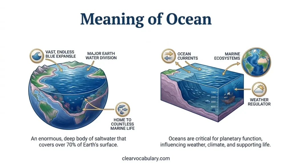 Meaning of Ocean