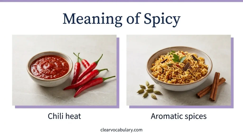 Meaning of Spicy