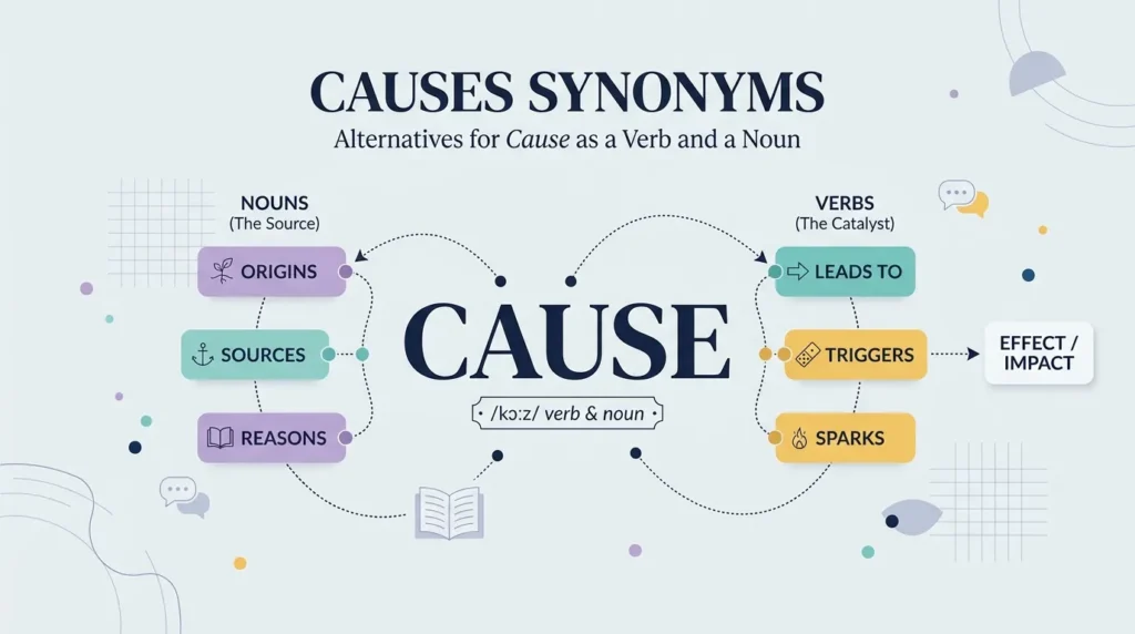 causes synonyms