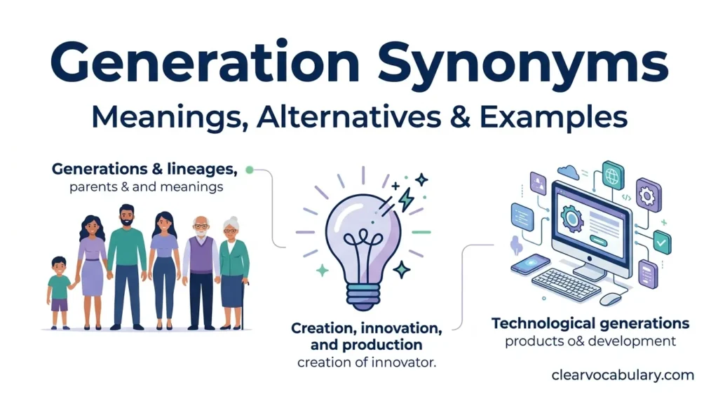 generation synonyms