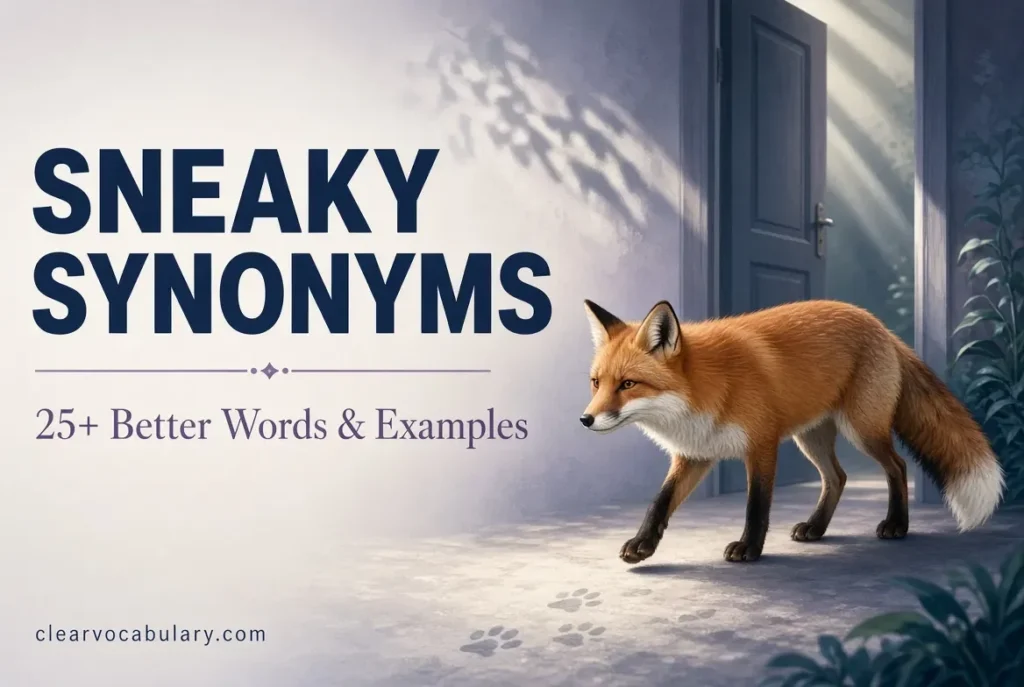 sneaky synonyms