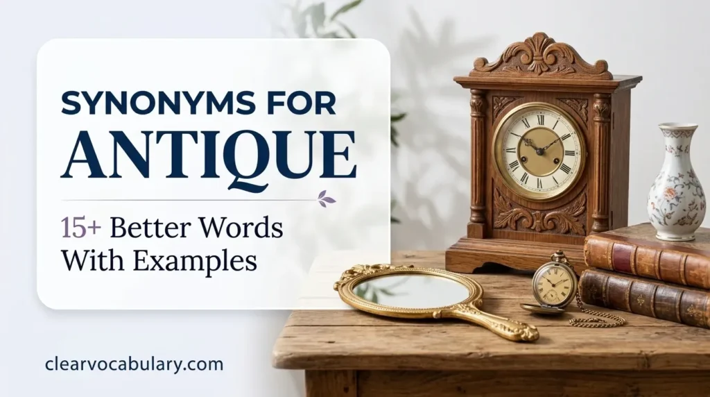 synonyms for antique