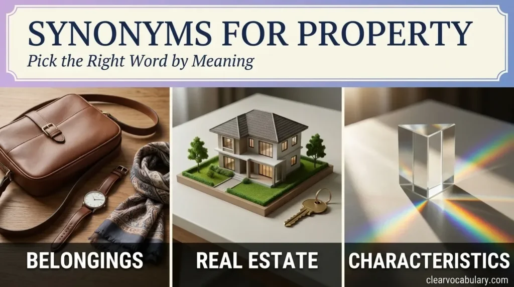 synonyms for property