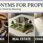 synonyms for property