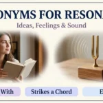 synonyms for resonates