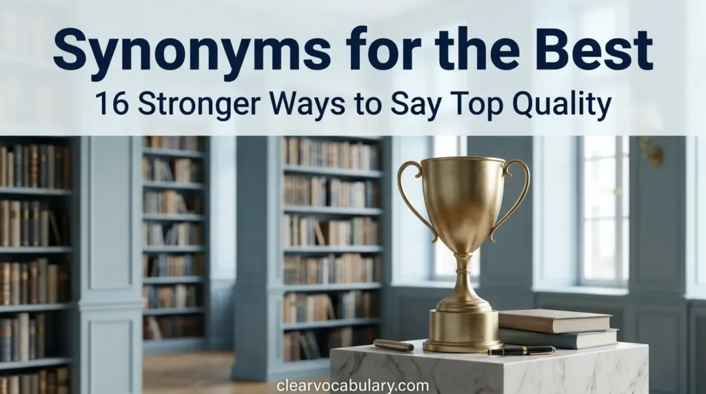 synonyms for the best