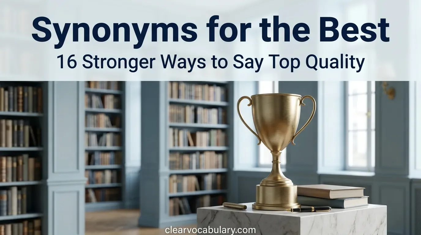 synonyms for the best