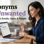 synonyms for unwanted