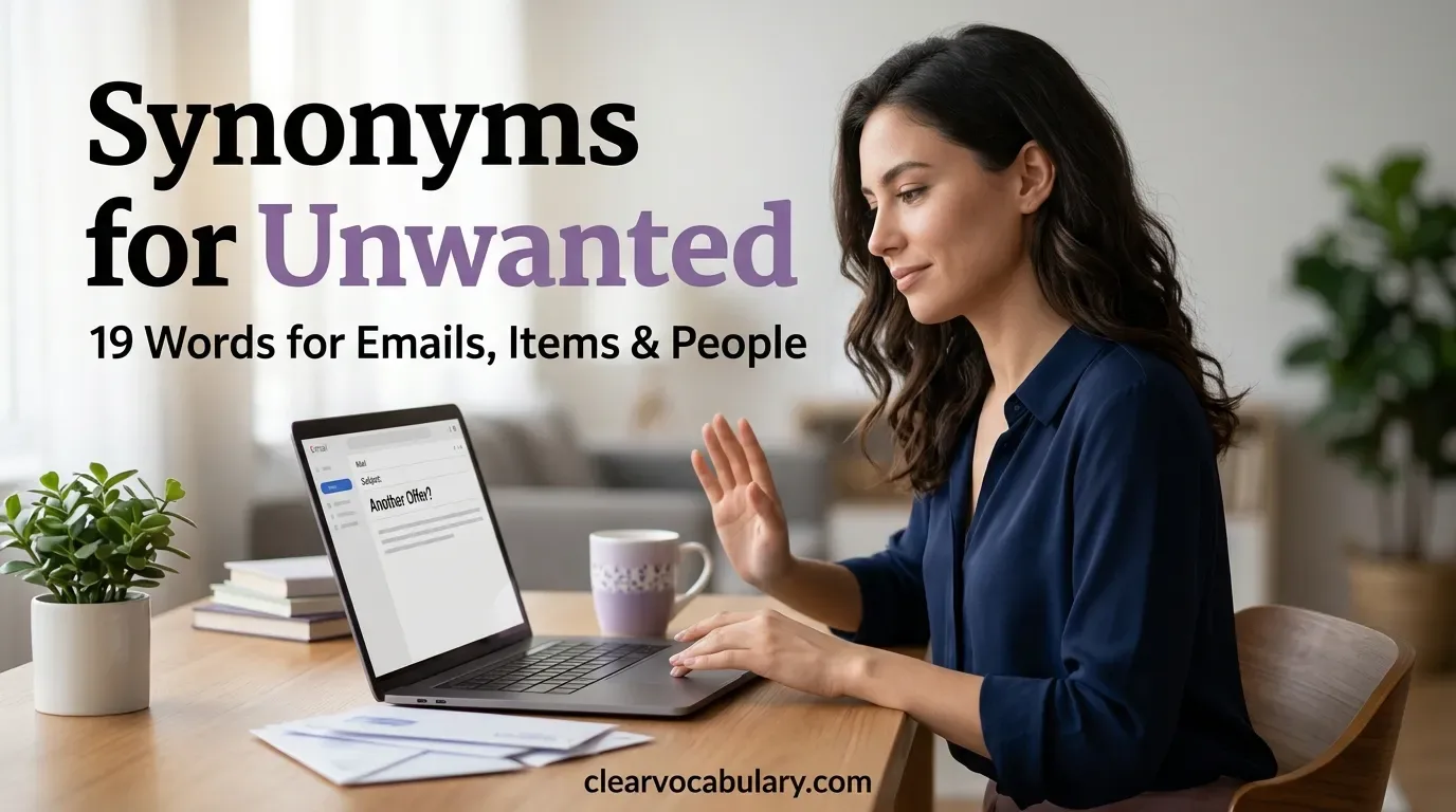 synonyms for unwanted