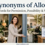 synonyms of allow