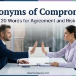 synonyms of compromise